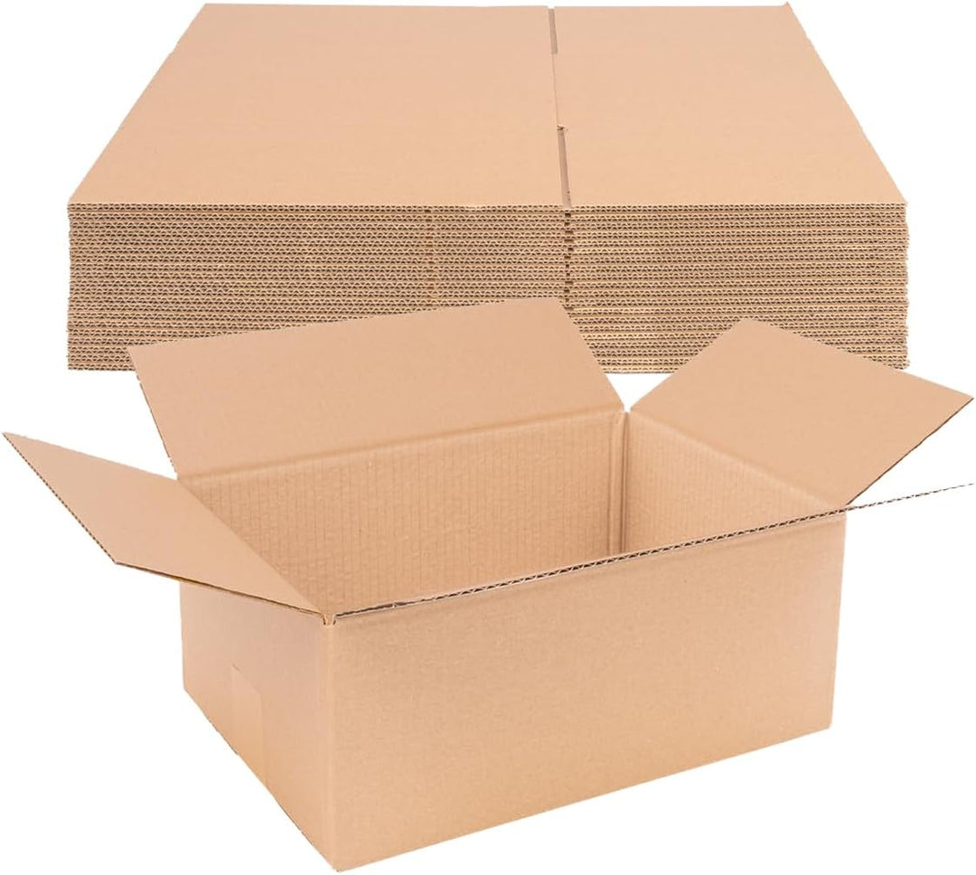100 Faltkartons Versandkartons DHL Kartons 350 x 240 x 150 mm, 1-Wellig, KK-70, 100