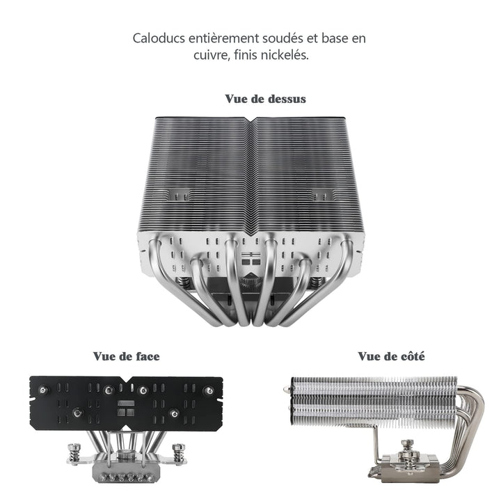 Thermalright SI-100 CPU Luftkühler, 6×6mm Heatpipes, TL-E12 PWM Quiet Fan CPU Kühler mit S-FDB V2.0