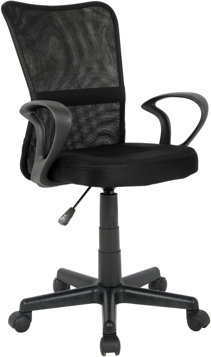 SixBros. Bürostuhl,Schreibtischstuhl, Drehstuhl für’s Büro oder Kinderzimmer, stufenlos höhenverstel