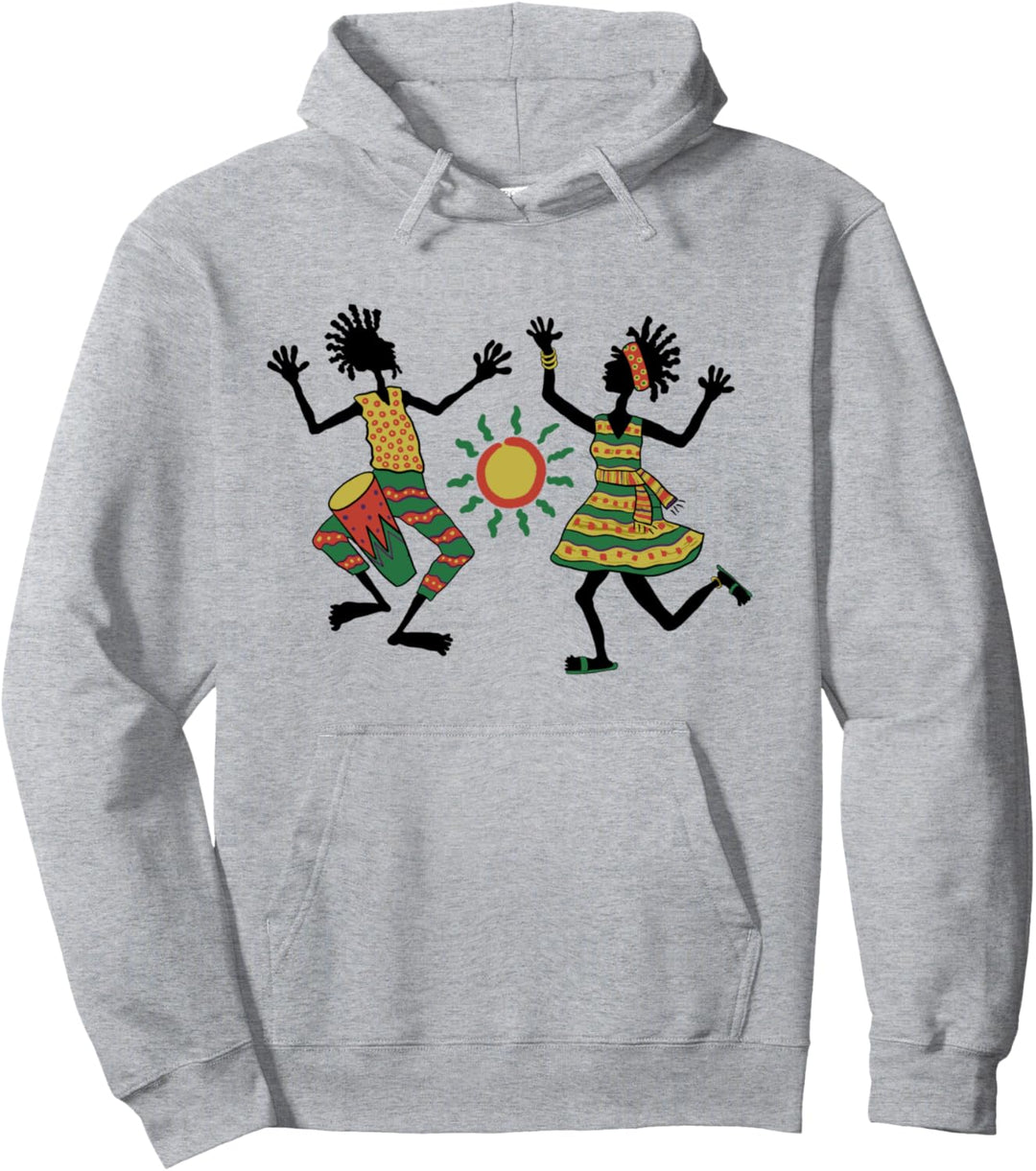Reggae Rasta Pullover Hoodie