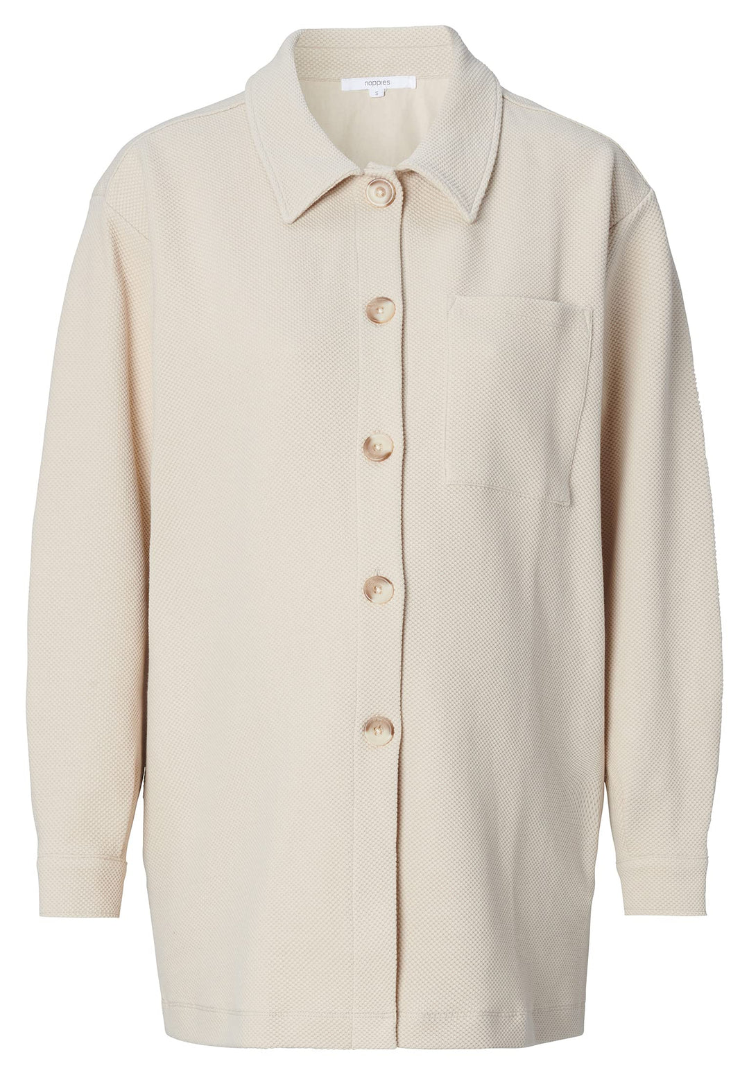 Noppies Damen Jacket Long Sleeve Kenyon Jacke 34 Oatmeal - P807, 34 Oatmeal - P807