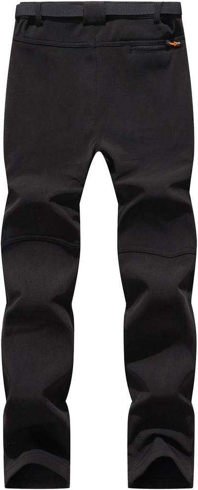 BenBoy Damen Wanderhose Wasserdicht Softshellhose Outdoorhose Winddicht Warm Gefüttert Winter Skihos
