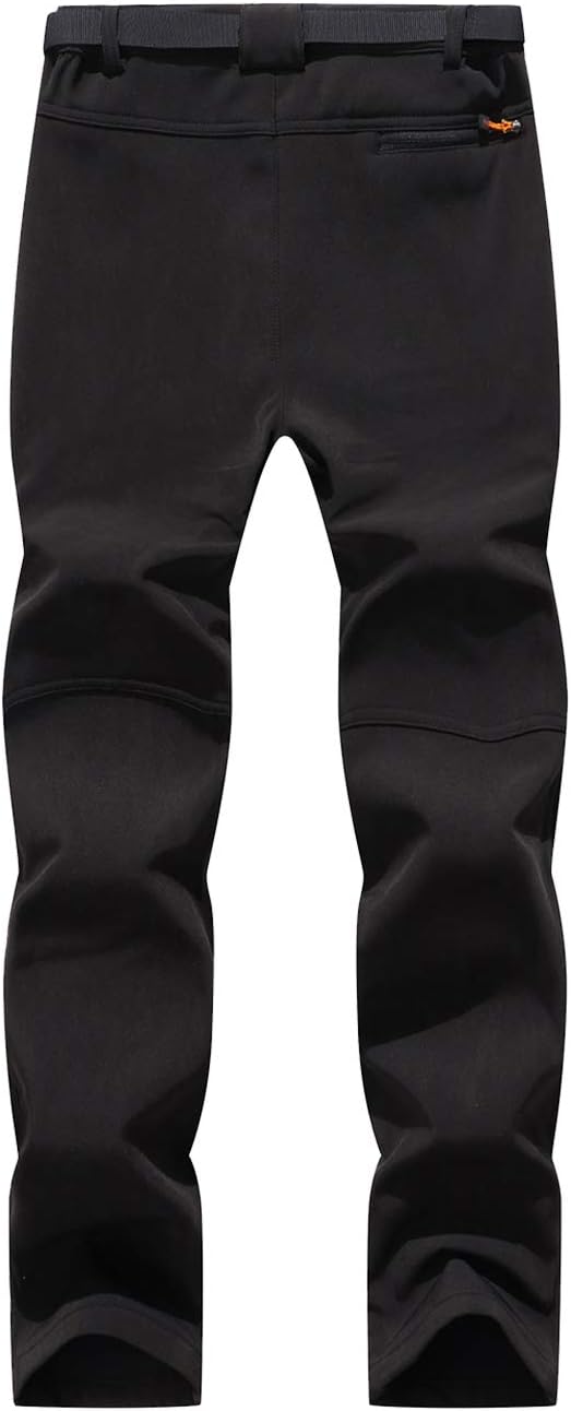 BenBoy Damen Wanderhose Wasserdicht Softshellhose Outdoorhose Winddicht Warm Gefüttert Winter Skihos