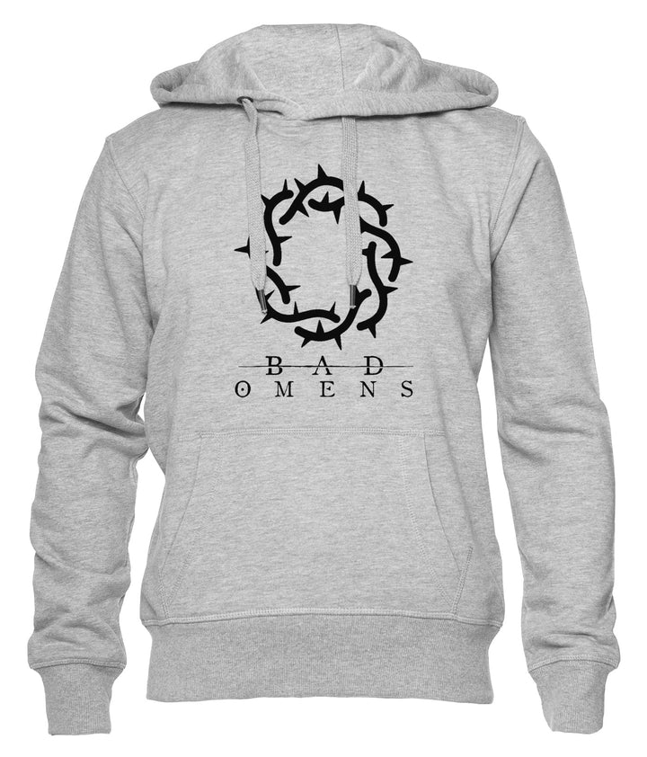 Bad Omens Band Logo Tees S Unisex Hoodie Herren Damen Grau Lange Ärmel Kapuzenpulli Men's Women's Gr