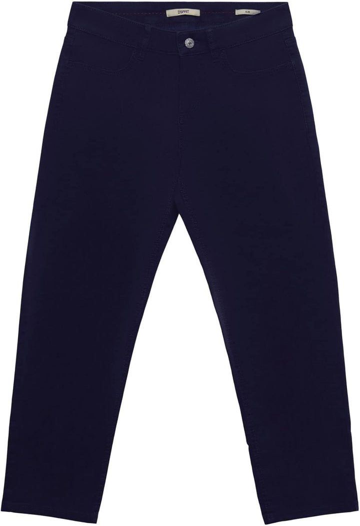 ESPRIT Damen Hose 27W / 24L 400/Navy, 27W / 24L 400/Navy