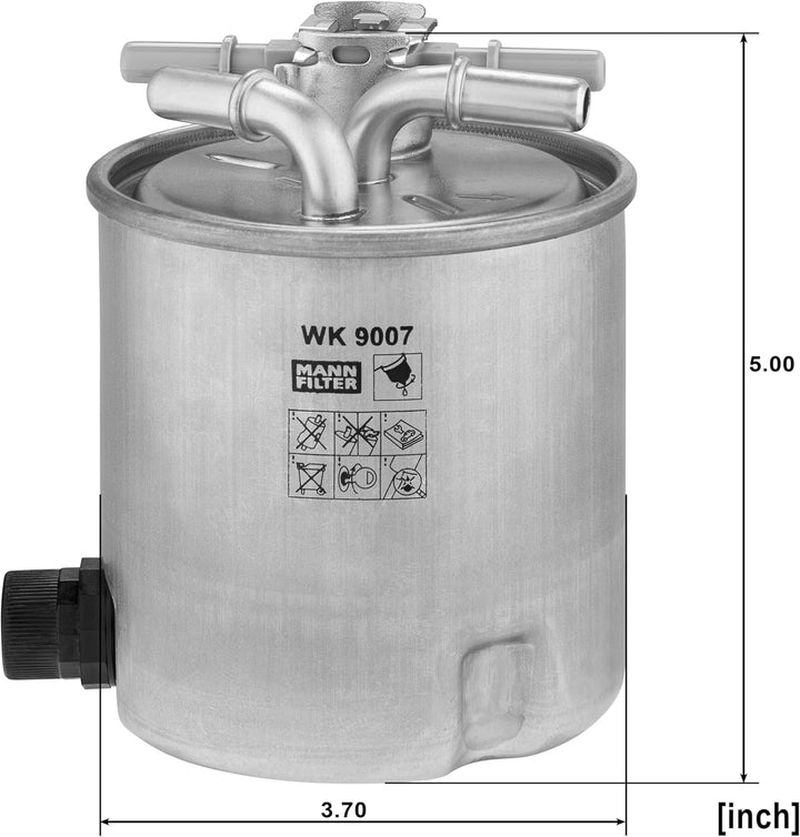 MANN-FILTER WK 9007 Ölfilter – Für PKW