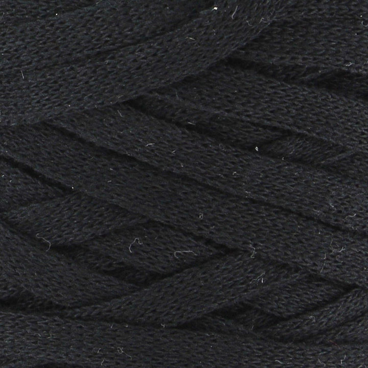 Hoooked Ribbon XL Bändchengarn Sparset aus 4 Rollen Wahl (Black Night), Black Night