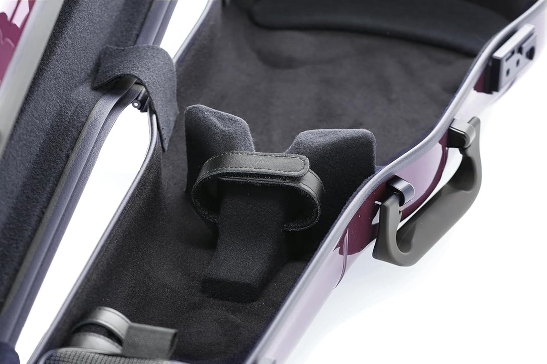 GEWA Violinformetui AIR 1.7 violett schwarz Made in Germany ohne zusätzlichen Seitengriff Violett, o
