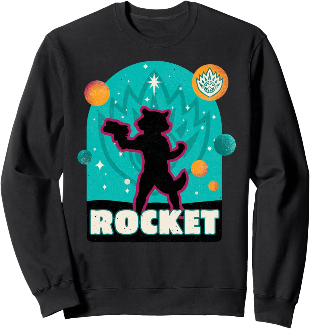 Marvel Guardians of the Galaxy Volume 3 Rocket Space Icon Sweatshirt