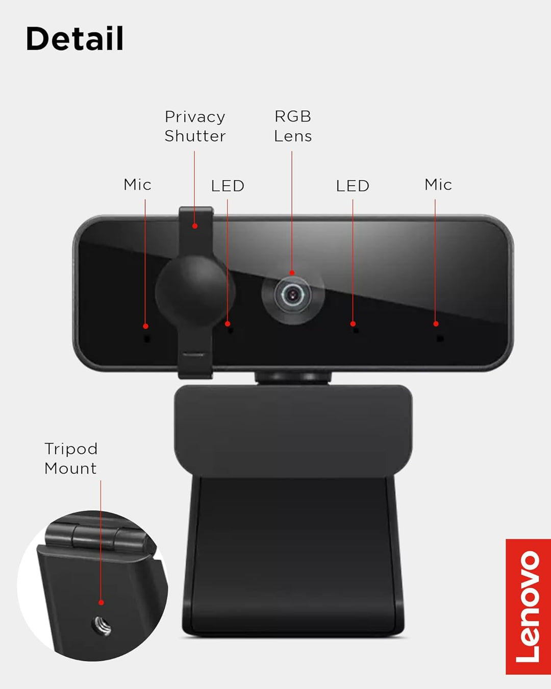Lenovo Kamera - Essential FHD Webcam