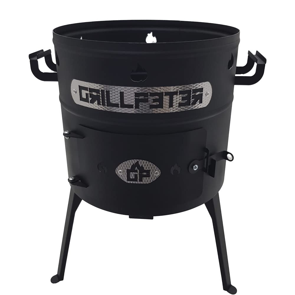 Grillpeter Utschak Nurlan feuerfest lackiert Feuerofen für Kazan 12 Liter Uchag D40 cm