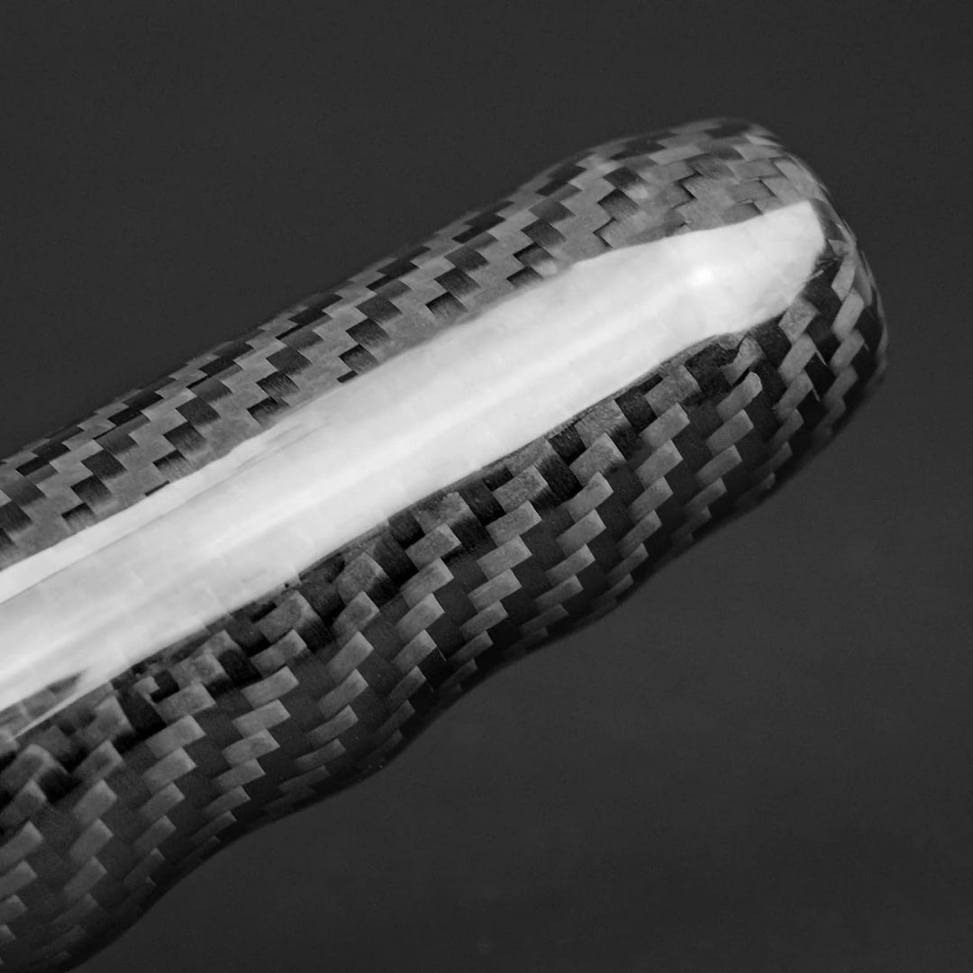 KUNGKIC Kohlefaser Auto Handbremse Griffe Abdeckung Innenverkleidung Handbremsgriffe Zubehör Dekorat