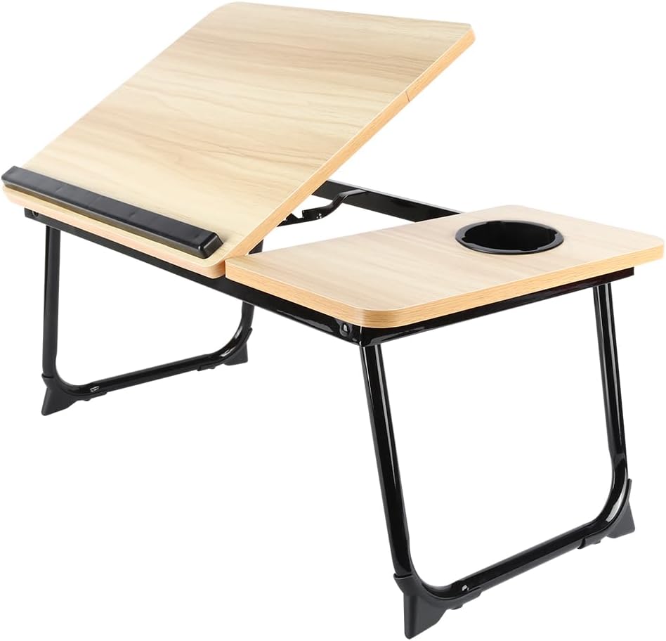 Lapdesk, faltbar, für Sofa, Studium, Betttisch, höhenverstellbar, Lesen und Schreiben, klappbar, Tis