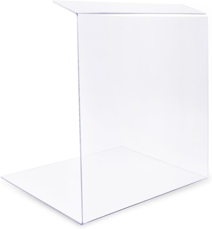 Trofecto Spuckschutz Trennwand aus Plexiglas ähnlichem PETG als Thekenaufsatz - Plexiglas Aufstellle