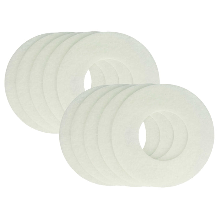 vhbw 10x Filter kompatibel mit Balzer A 60, A 90, L-G, L-G/BM, L-W Unterputz- / Aufputzlüfter Lüfter