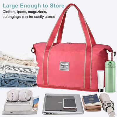 DMluna wasserdichter Reise-Seesack - Tragetasche, Sporttasche, Schultertasche - Wochenendtasche für