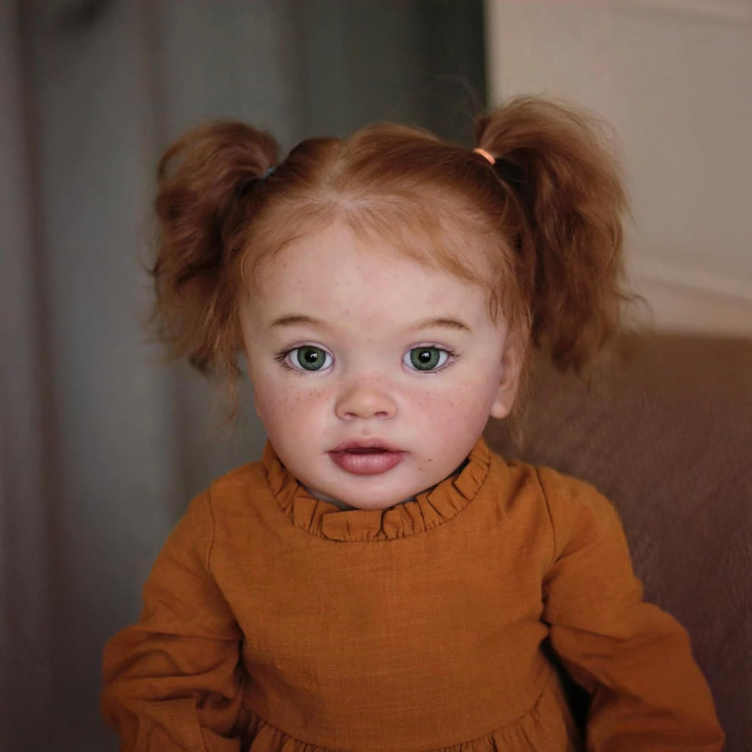 Zero pam Grosse Grösse Reborn Baby Mädchen-65CM Reborn Puppen Lebensecht, Babypuppe Wie Echtes, Sili