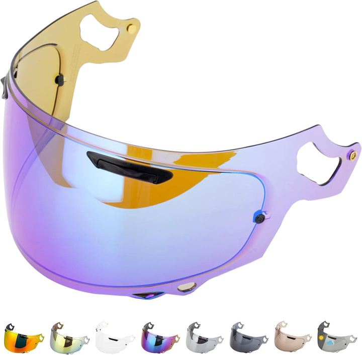 Everalo Kompatibel mit Arai Rx7v Visier - Vas v - Chaser X - Rx7x - Quantum X - Signet X - Defiant X