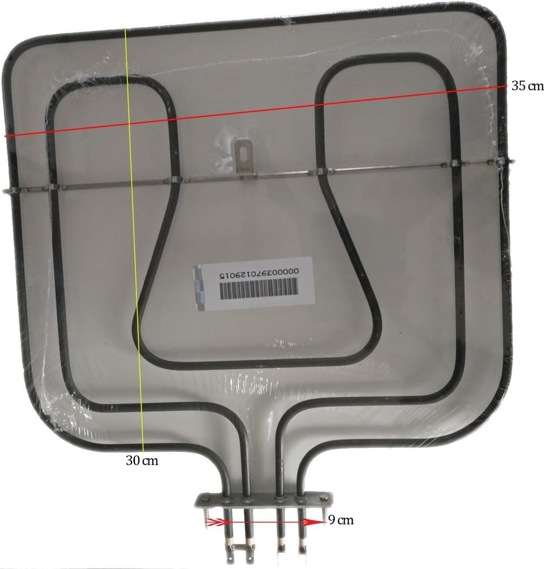 REX ELECTROLUX HOCHWERTIGE Grill DOPPEL 230V Form ORIGINAL 3970129015