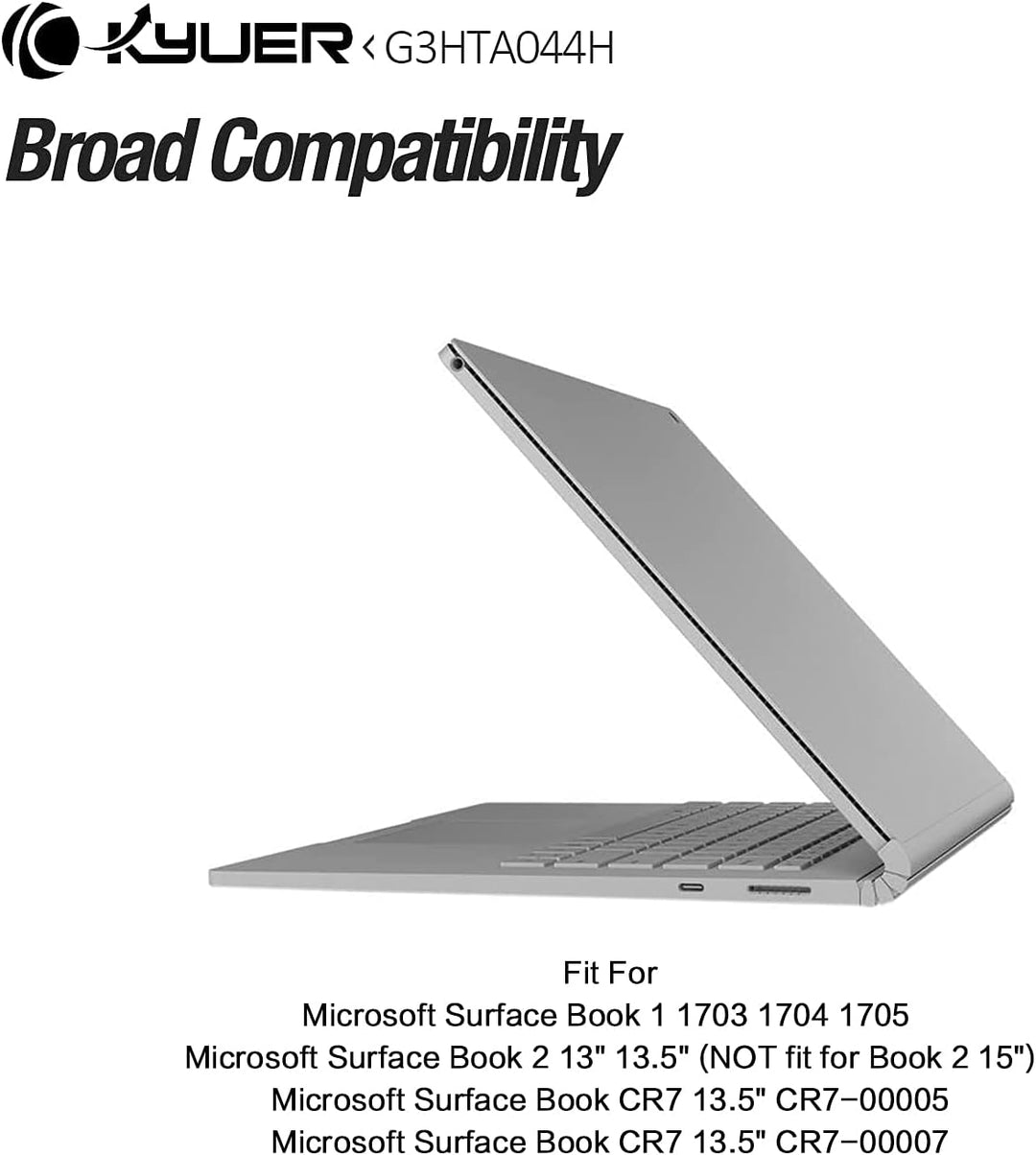 K KYUER 18Wh G3HTA020H G3HTA044H Laptop Tablette Akku für Microsoft Surface Book 1 1703 1704 1705 CR