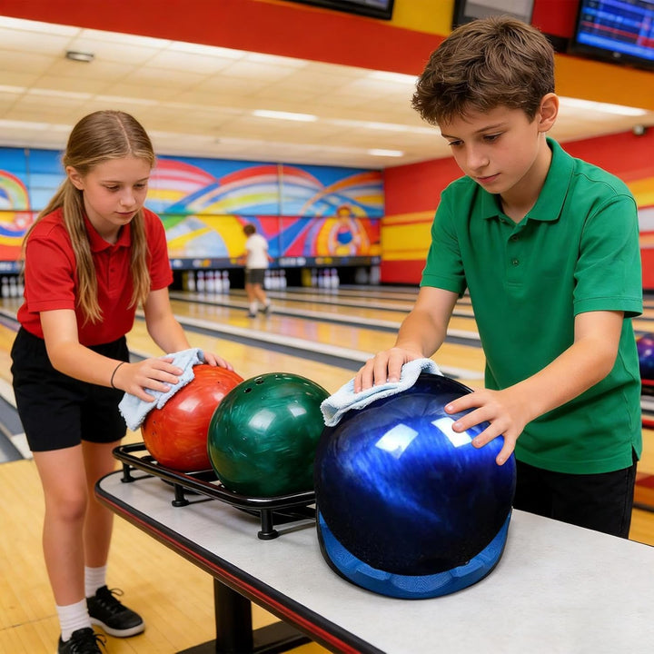 Bowling Kugel Spinner | Mit Mehrwinkel-Griff Rutschfester Und Universeller Glatter Oberfläche,Kugel