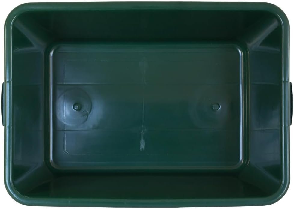 Petigi Wildwanne Futterwanne Mörtelwanne Kunststoffwanne Wassertrog Wasserbehälter 65 L / 90 L Grün