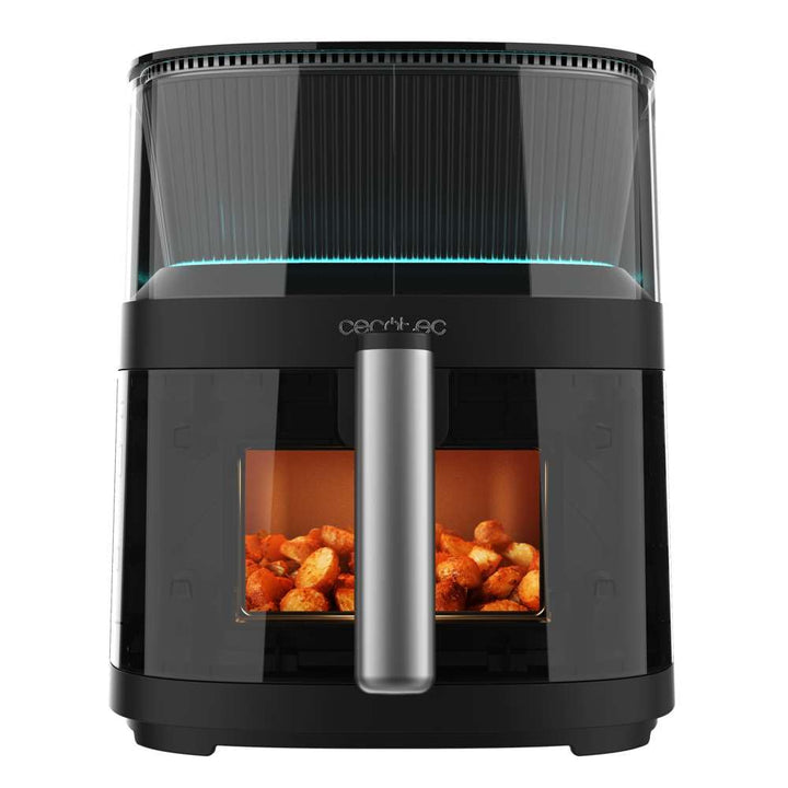 Cecotec Tisch-Konvektionsofen 60 Liter Bake&amp;Toast 6090 Black Gyro. 2200 W, Innenbeleuchtung, 12 Funk