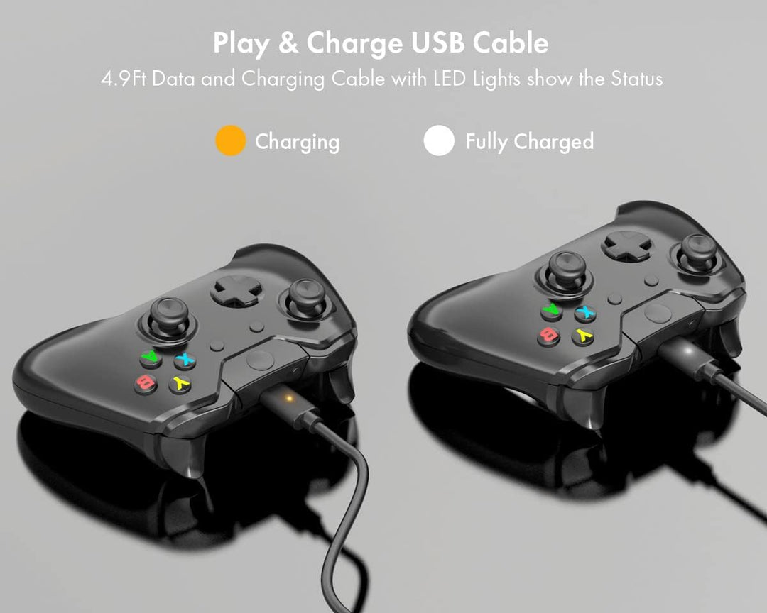 ElecGear Wiederaufladbare Lithium Ionen Akku für Xbox Controller, 1200mAh Li-Ion Batterien für Xbox