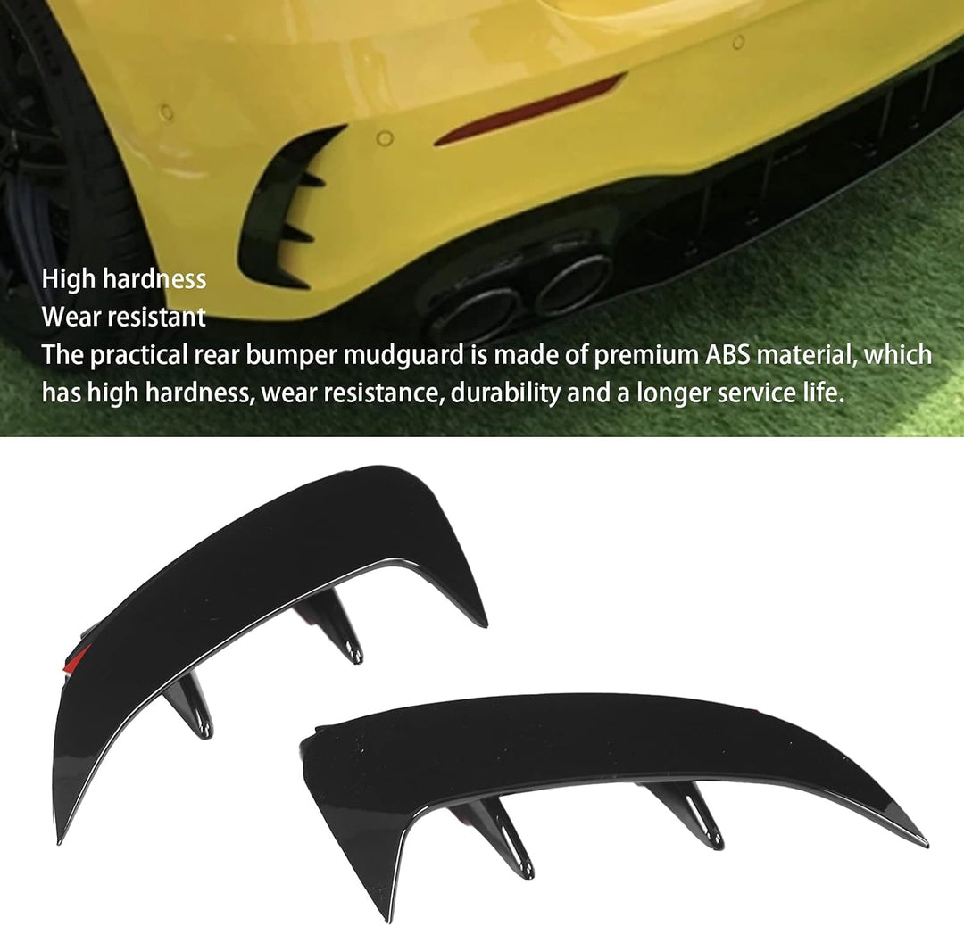 Deror Hecksto?stange Kotfl¨¹gel,2PCS Auto Hecksto?stange Kotfl¨¹gel Ersatz f¨¹r Mercedes-Benz A-Klas