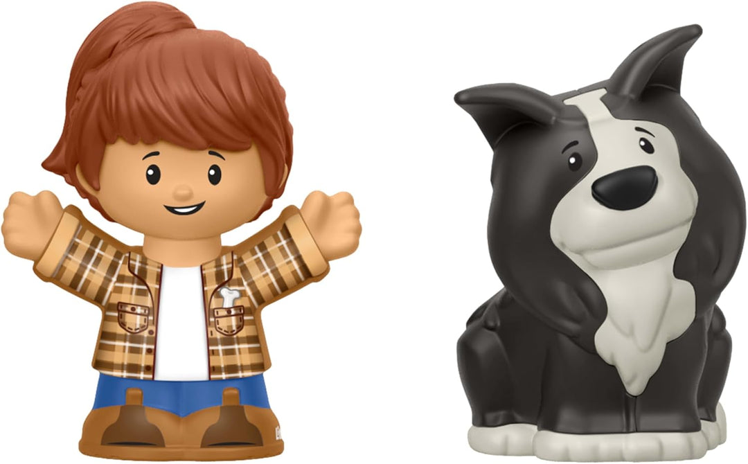 Fisher-Price Little People Mein erster Traktor zum Schieben für Kleinkinder, Fahrzeug für den Bauern