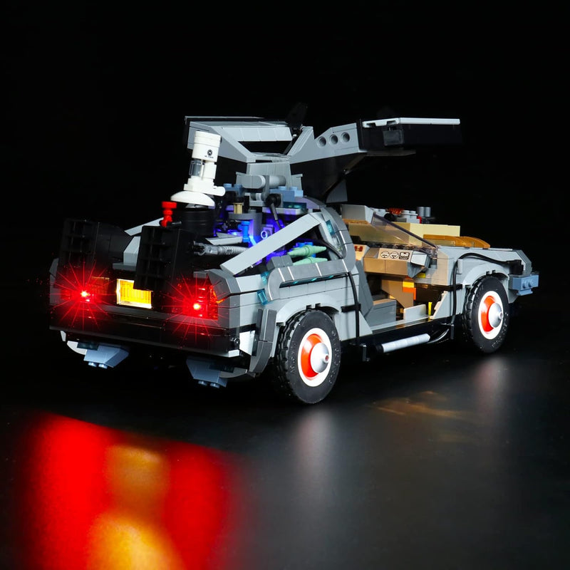 BrickBling LED-Leuchten für Lego 10300 Back to The Future Time Machine Building (kein Lego enthalten