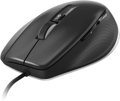 3Dconnexion CadMouse Pro (Ergonomische Maus, optisch, USB, Rechtshänder), mattschwarz Pro Single