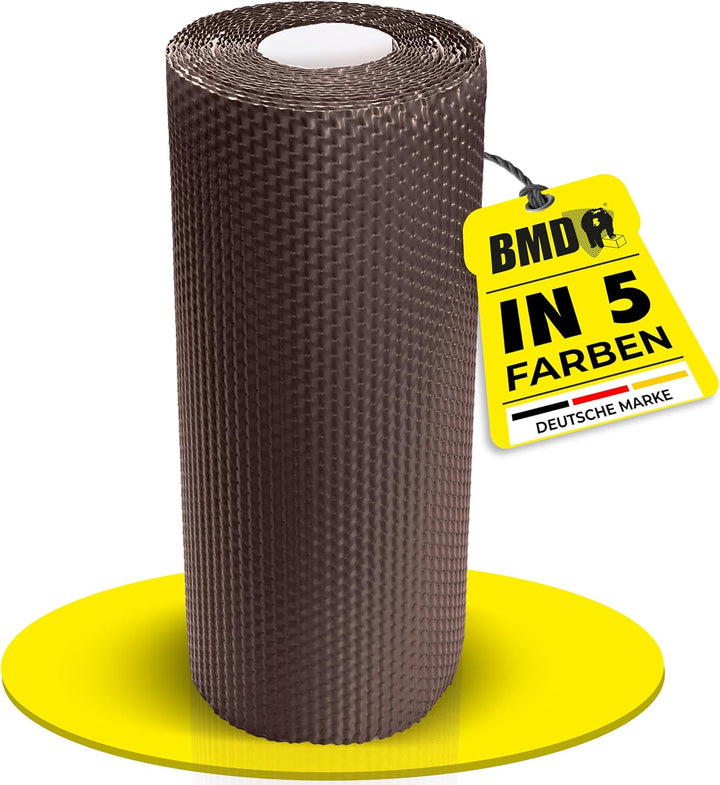 BMD 3D Kaminanschlussband Wandanschlussband 300 mm x 5 m (braun RAL 8017) Kaminanschluss Wandanschlu