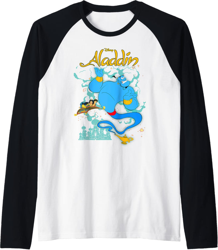 Disney Aladdin Genie's Magic Carpet Ride Raglan