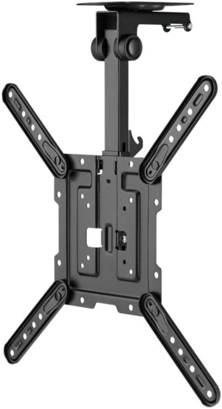 goobay TV-Deckenhalterung 23–55 Zoll, klappbar, schwenkbar ±45°, VESA 400x400, bis 20 kg – Basic M –