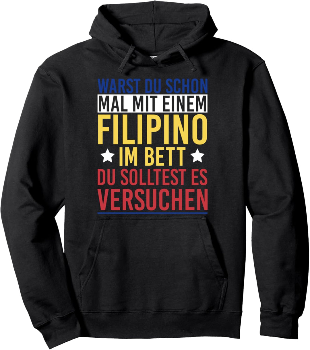 Lustiges Geschenk für Asiaten Philippinen Pullover Hoodie