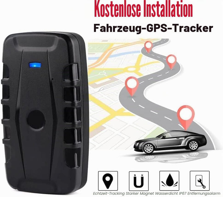 Winnes 4G GPS Tracker für Auto GPS Tracker Ohne ABO Echtzeit Ortung,20000mAh Akku,Standby-Zeit Von 2