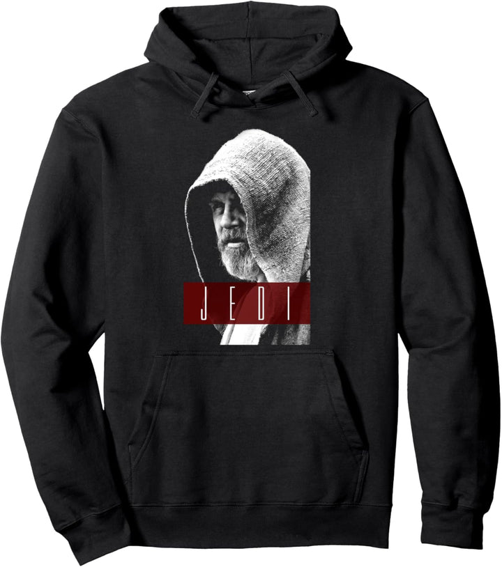 Star Wars The Force Awakens Luke Skywalker Jedi Portrait Pullover Hoodie