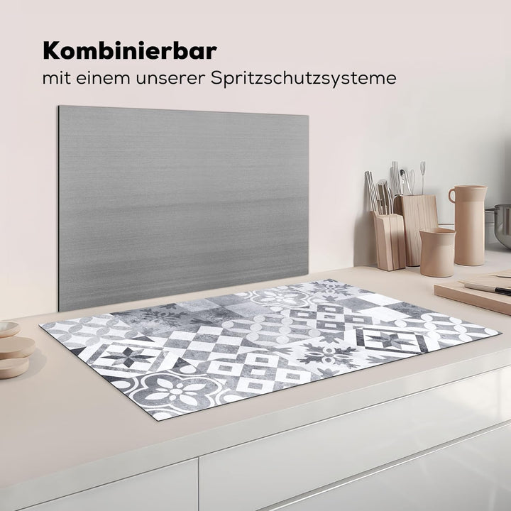 Herdabdeckplatte Einteilig 90x52 cm Küche Ceranfeld Abdeckplatte Cerankochfeld Abdeckung Induktionsk
