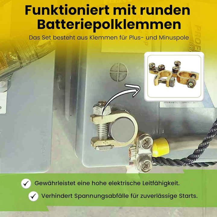 Offgridtec© Solar Connection Kit 3 4mm² - 10m Solarkabel + MC4 Steckverbindungen + Batterieverbindun