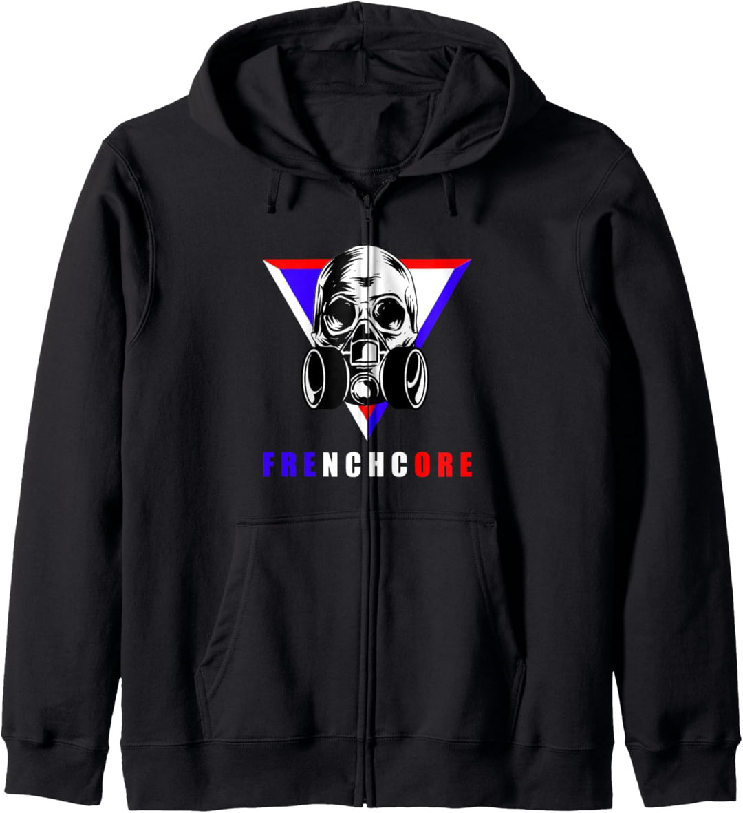 Frenchcore Gasmaske – Frenchcore Festival Hakke Hardcore Kapuzenjacke