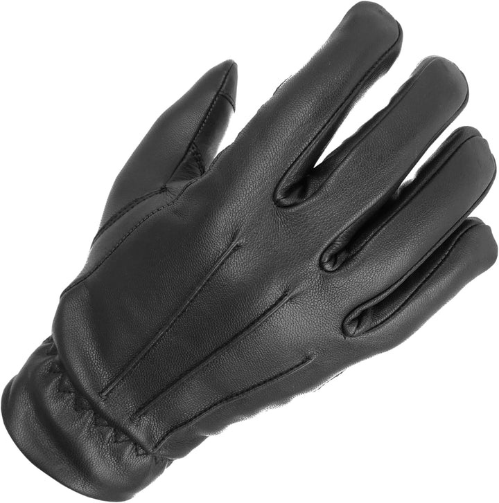 TacFirst Belfast Patrol Einsatzhandschuhe H015 warm gefüttert, 360° schnitthemmend, Echtleder Dienst