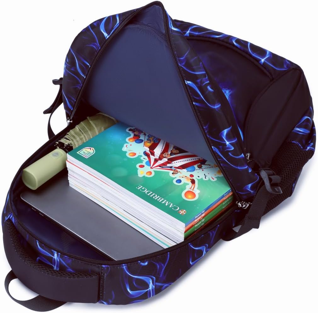 Schulrucksack Jungen Teenager Rucksäcke Kinder Schulranzen Grundschule Mittel Buchtasche Grosse Wass