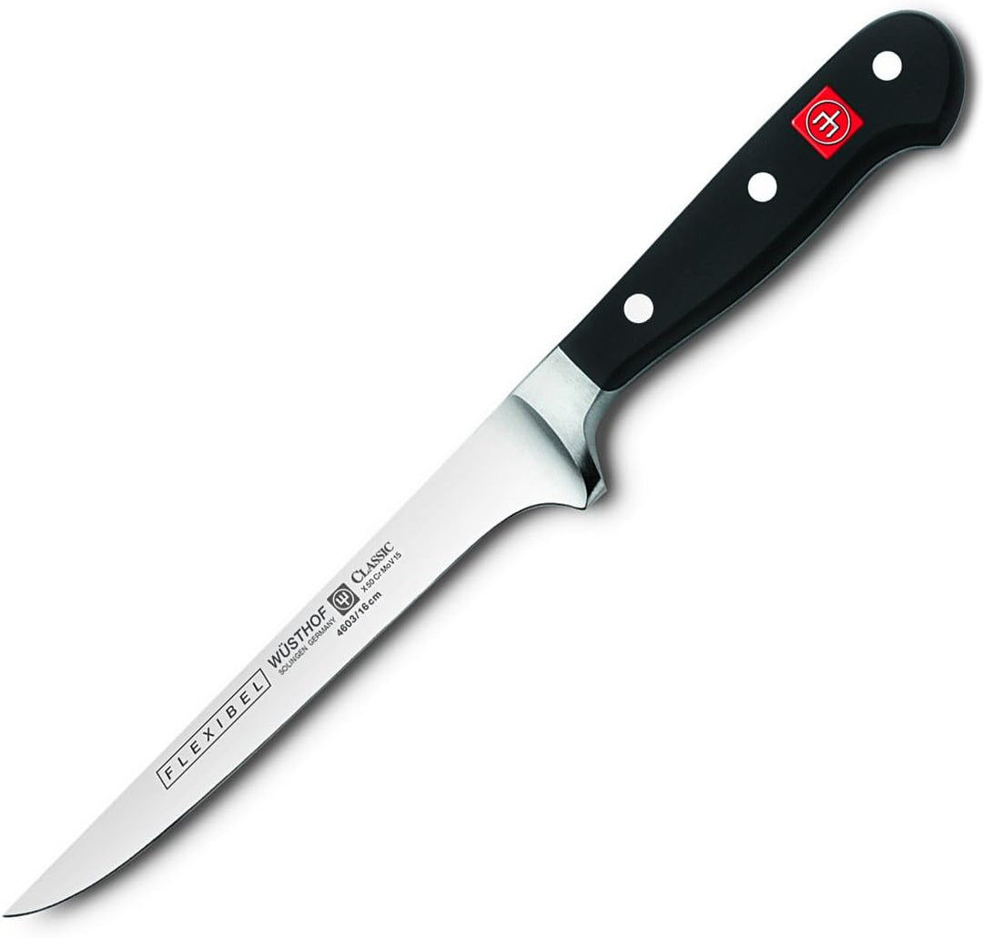 Wüsthof Ausbeinmesser, Classic (4603-7), 16 cm Klingenlänge, geschmiedet, rostfreier Edelstahl, bieg