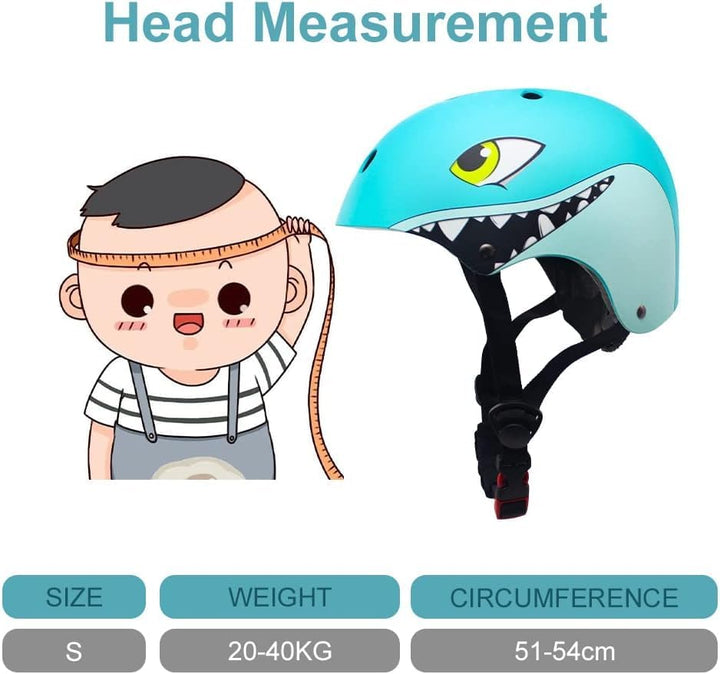 XIAPIA Kinderhelm 2-5 Jahre leicht Fahrradhelm Verstellbar Skaterhelm für Laufrad Motorrad, Kinder C