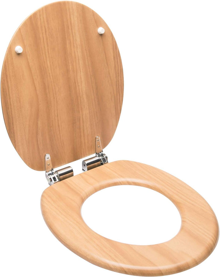 EUGAD WC Sitz Mit Absenkautomatik,Holz Toilettendeckel,Einfache Montage Toilettensitz,Stabile Qualit