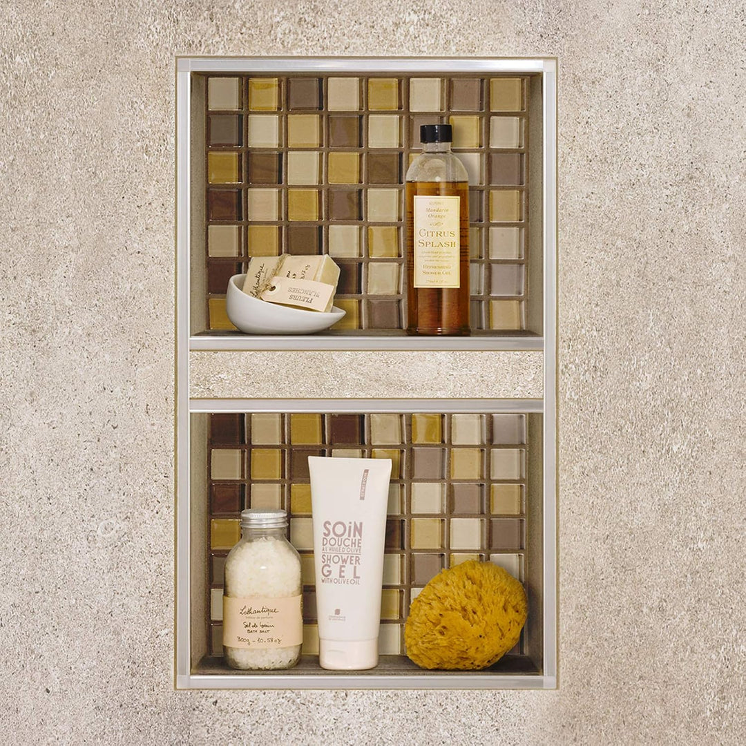 Schlüter® KERDI BOARD NLT Wandnische mit Liprotec-LED (305 x 508 x 89, warmweiss) 305 x 508 x 89 War