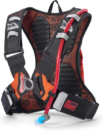 USWE Moto Hydro Hydration Pack - with Water Bladder, a High End, Bounce Free Backpack for Enduro and
