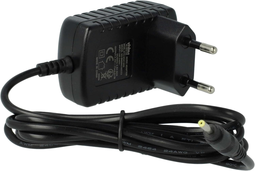 vhbw AC Netzteil kompatibel mit Braun BT3020, BT3021, BT3022 (5516), BT3221, BT3222 Rasierer