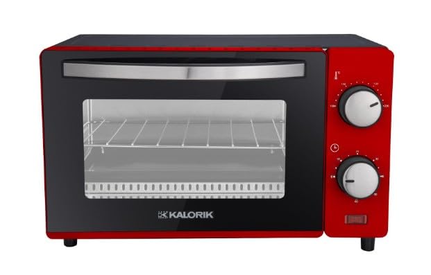 Kalorik Backofen 19L TKG OT 2011 RD I Minibackofen mit Thermostat, Kontrollleuchte, Grillfunktion |